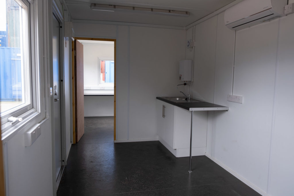 40ft office conversion with welfare space
