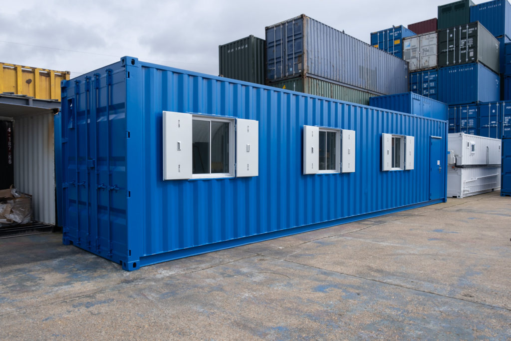 Blue 40ft Office Container