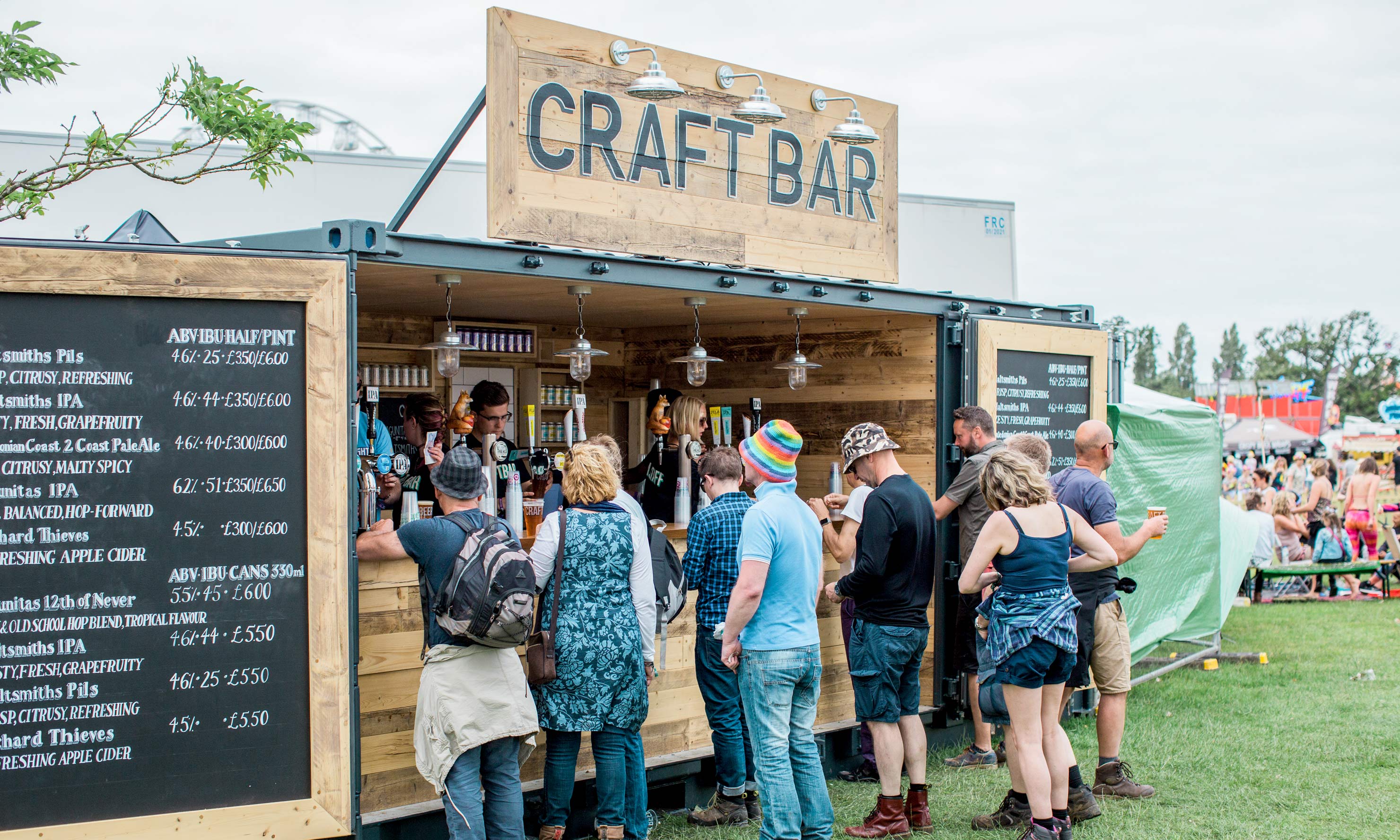 Converted Shipping Container for Bar or Cafe Conversion