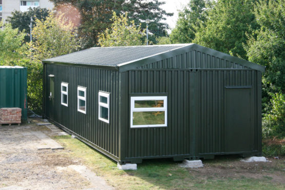 Converted Shipping Container into School Classrooms