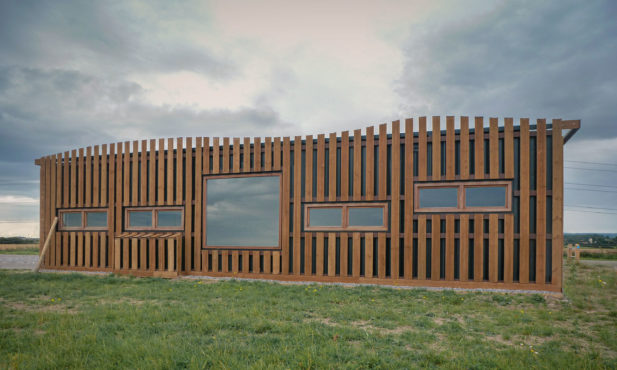 40ft Shipping Container as a bird hide