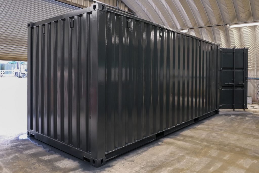 Black Painted 20ft Container