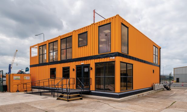 Our New Shipping Container Offices and Workshop