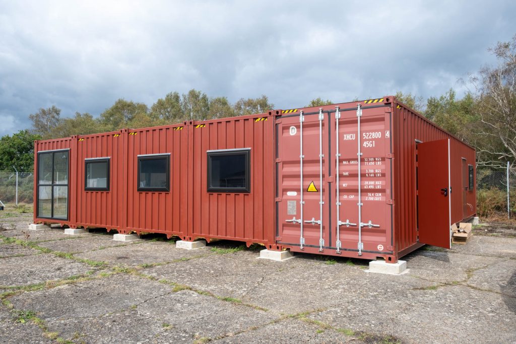 40ft by 40ft modular building